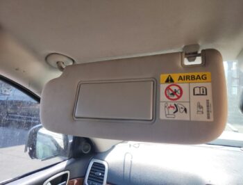 Left Front Sun visor