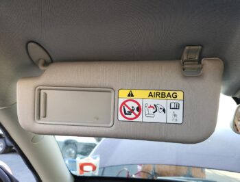 Left Front Sun visor