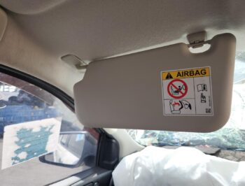 Left Front Sun visor