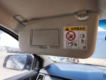 Left Front Sun visor