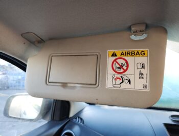Left Front Sun visor