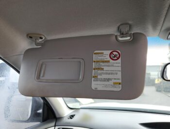 Left Front Sun visor
