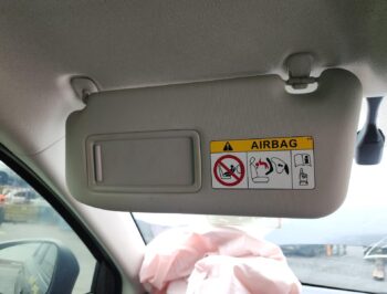 Left Front Sun visor