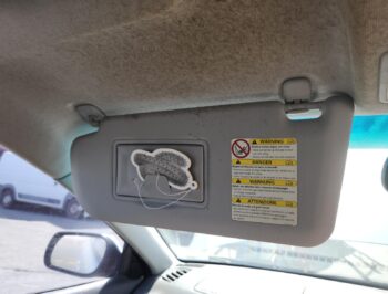Left Front Sun visor