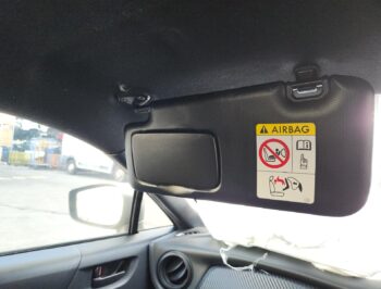 Left Front Sun visor