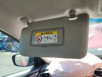 Left Front Sun visor
