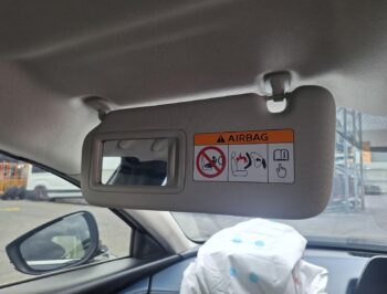 Left Front Sun visor