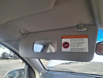 Left Front Sun visor