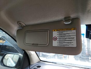 Left Front Sun visor