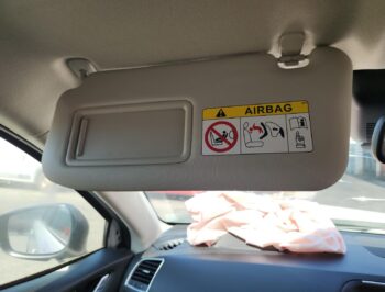 Left Front Sun visor