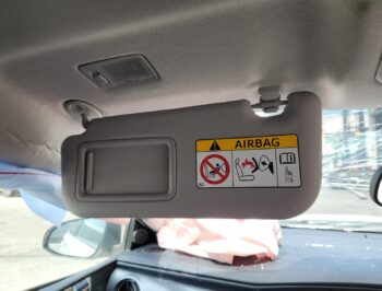 Left Front Sun visor