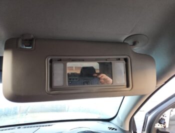 Right Front Sun visor