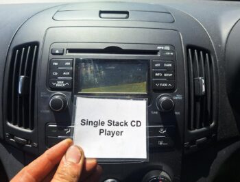 Single Stack CD Player