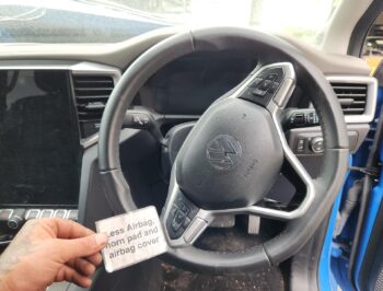 Steering Wheel Front - (to show wear)