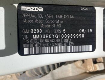 VIN BT-50 132