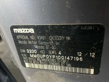 VIN BT-50 24