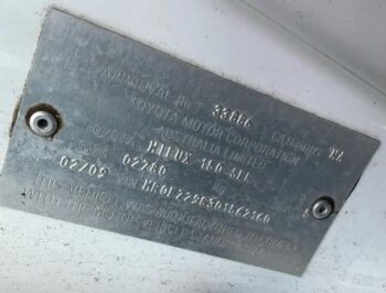 VIN Hilux 78