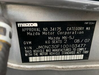 VIN MX-5 114