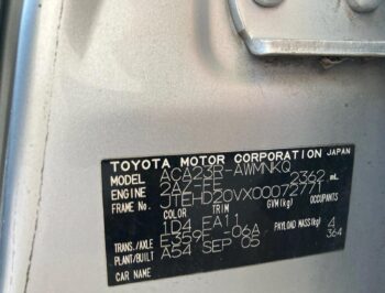 VIN RAV4 130